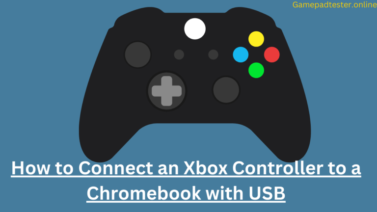 How to Connect an Xbox Controller to a Chromebook with USB