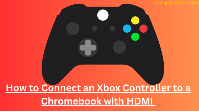 How to Connect an Xbox Controller to a Chromebook with USB (Using HDMI for External Display)
